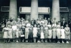 4 ø-skolers udflugt til København 1937