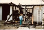 Drejø Kro  Købmand brændte 1987 001